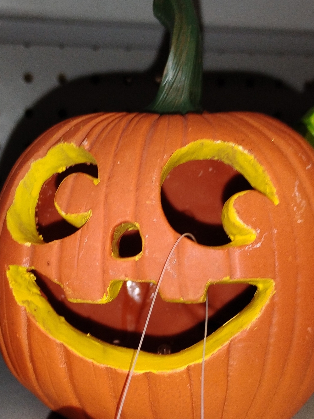 Pumpkin Jack-O'-Lantern Halloween Decor - Orange